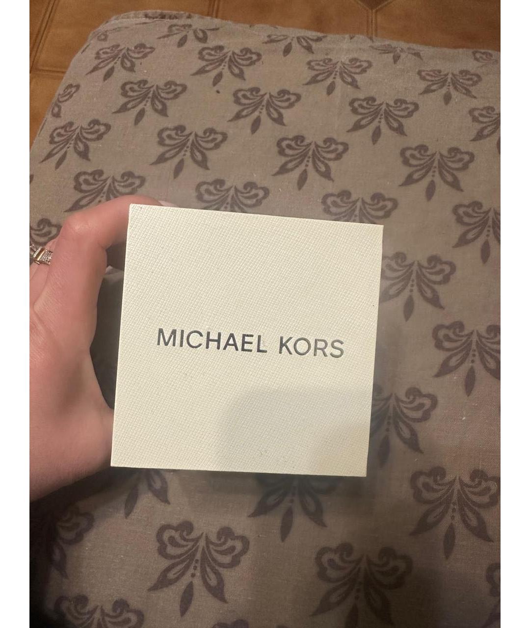 MICHAEL KORS Золотые стальные часы, фото 6