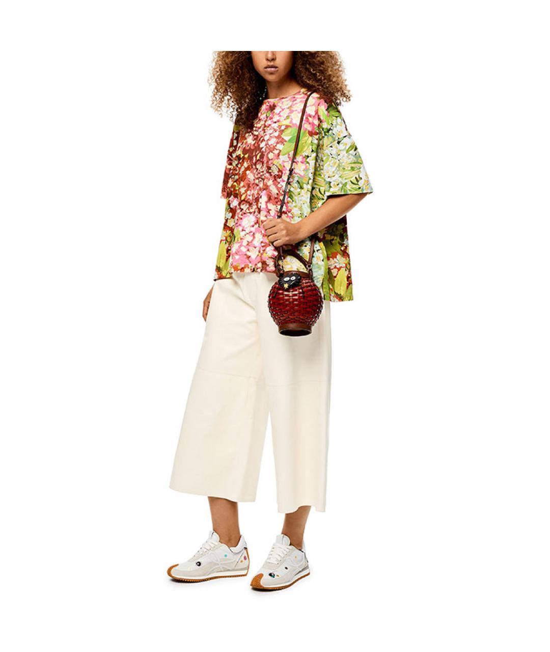 LOEWE Мульти хлопковая футболка, фото 4