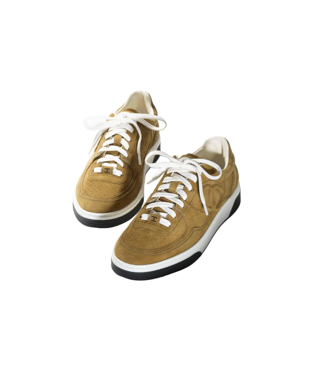 CHANEL Замшевые кеды, фото 3