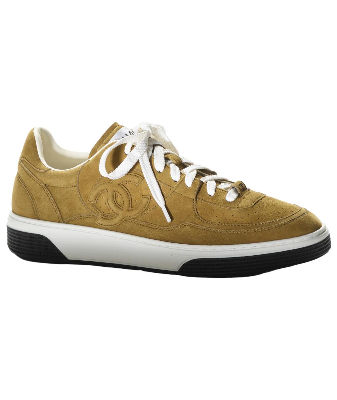 CHANEL Замшевые кеды, фото 1