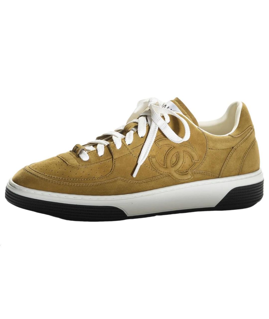 CHANEL Замшевые кеды, фото 2