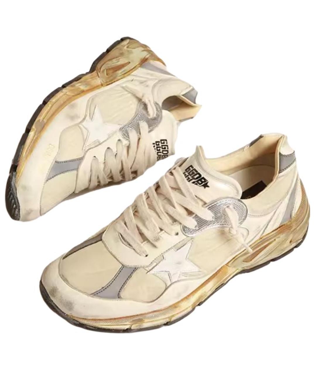 GOLDEN GOOSE DELUXE BRAND Бежевые кроссовки, фото 3