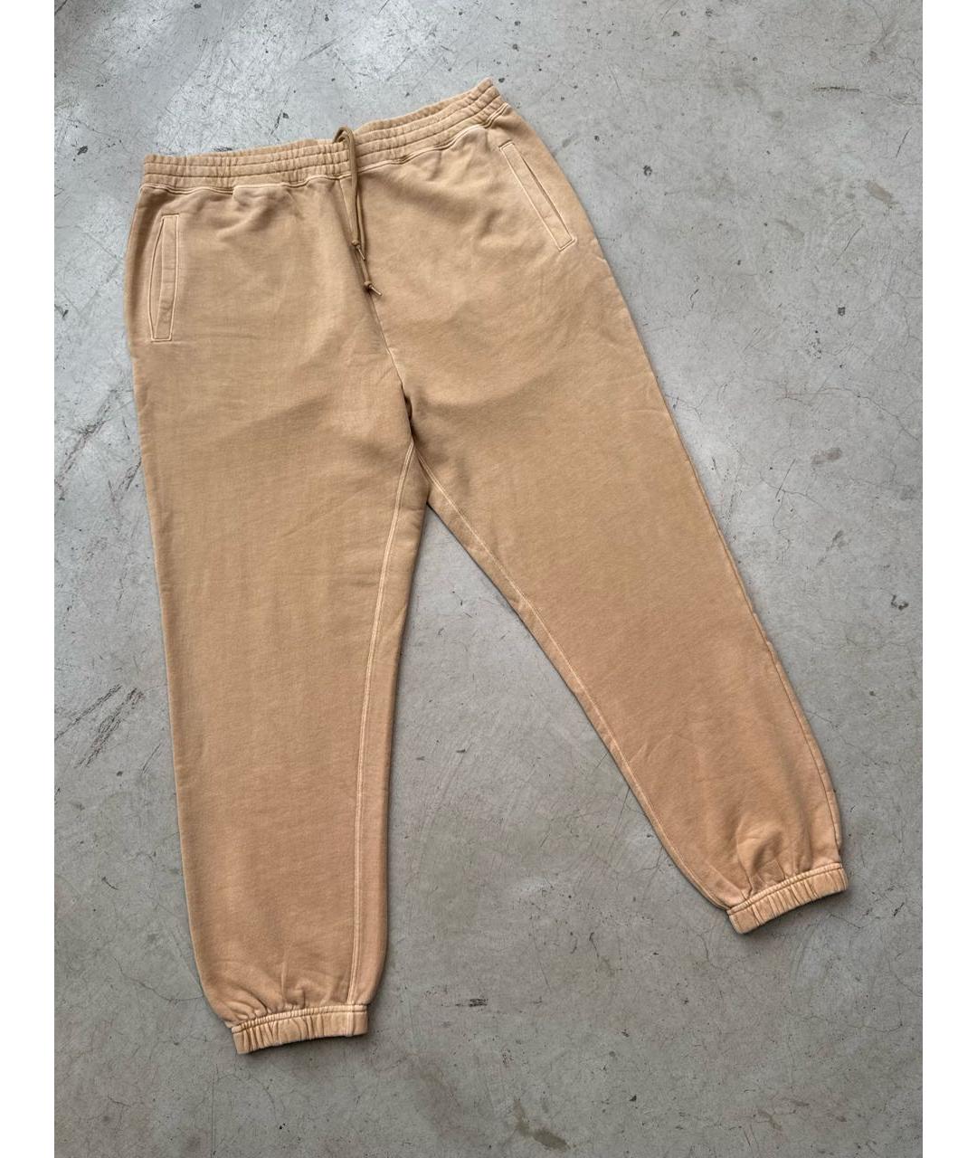 CARHARTT WIP Оранжевое хлопковые повседневные брюки, фото 6