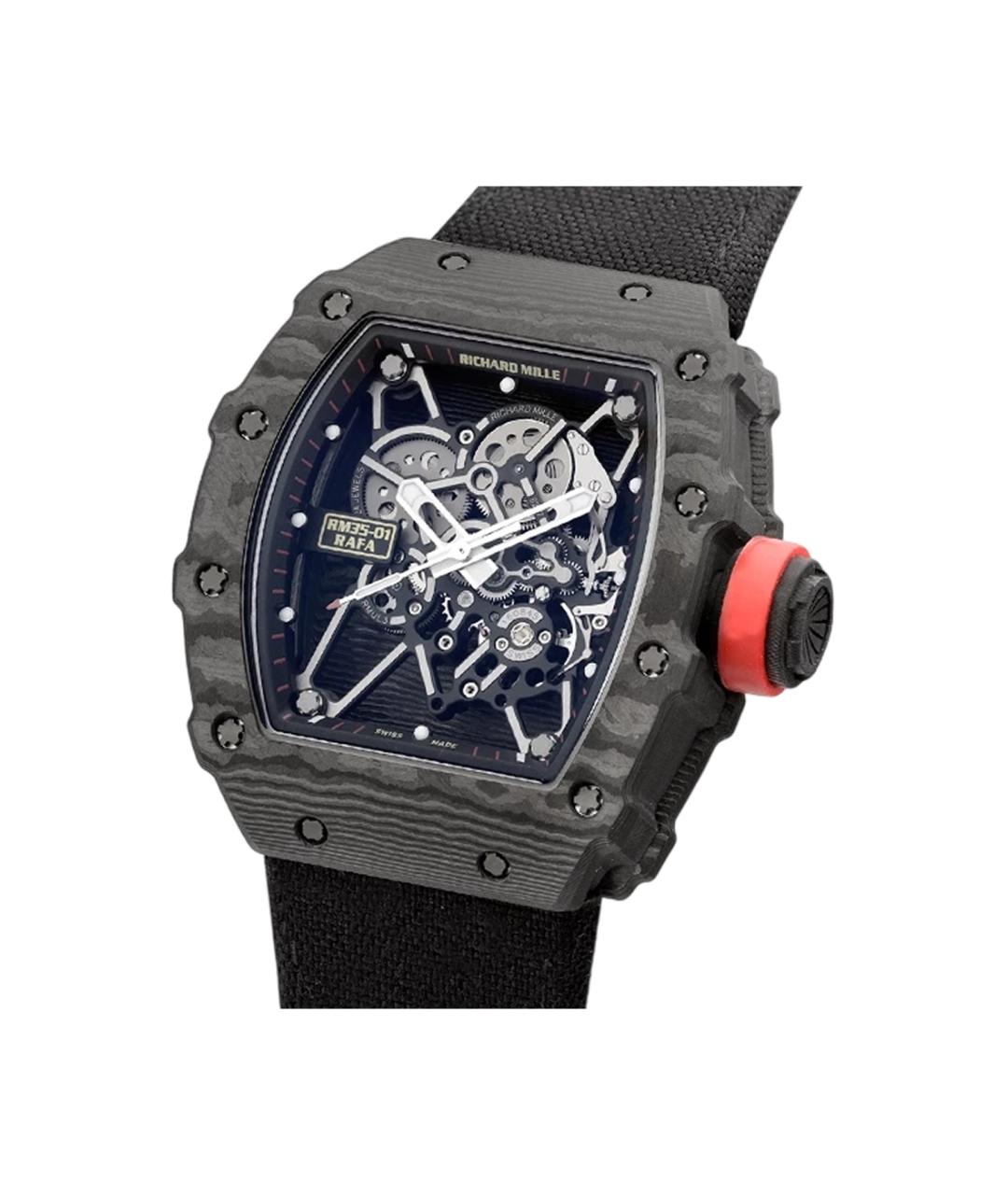 Richard Mille Черные карбоновые часы, фото 7