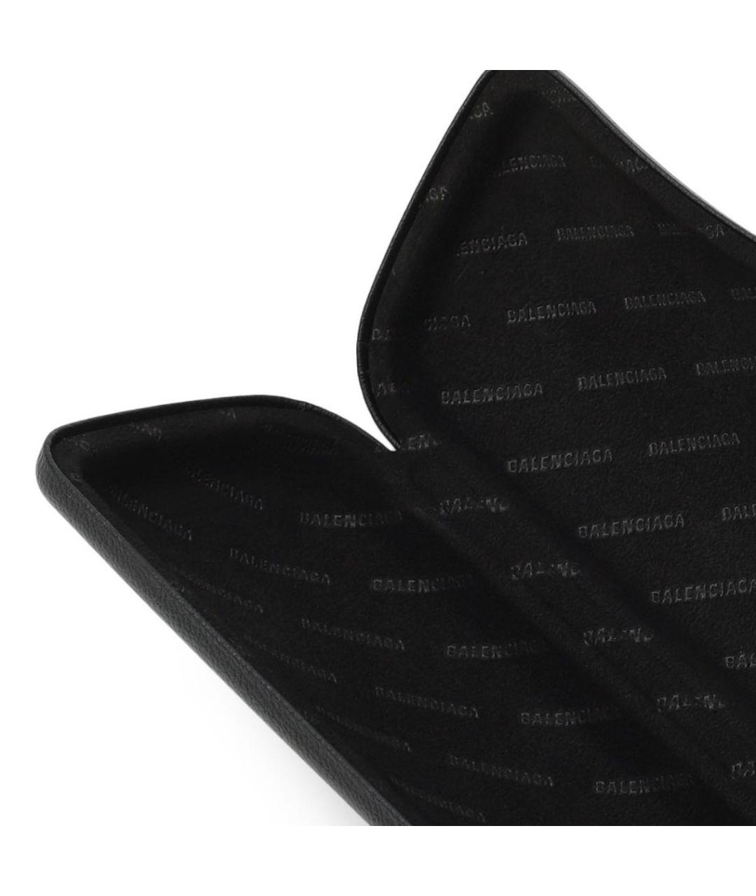 BALENCIAGA Черные пластиковые солнцезащитные очки, фото 6