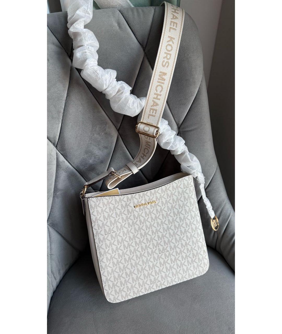 MICHAEL KORS Бежевая сумка через плечо, фото 2