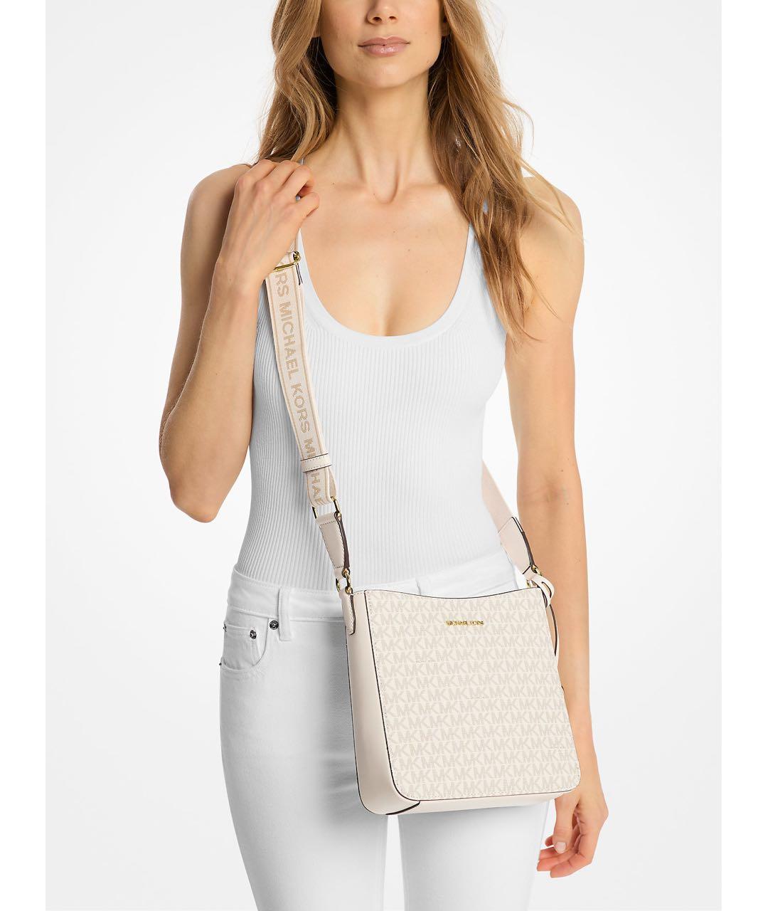 MICHAEL KORS Бежевая сумка через плечо, фото 6