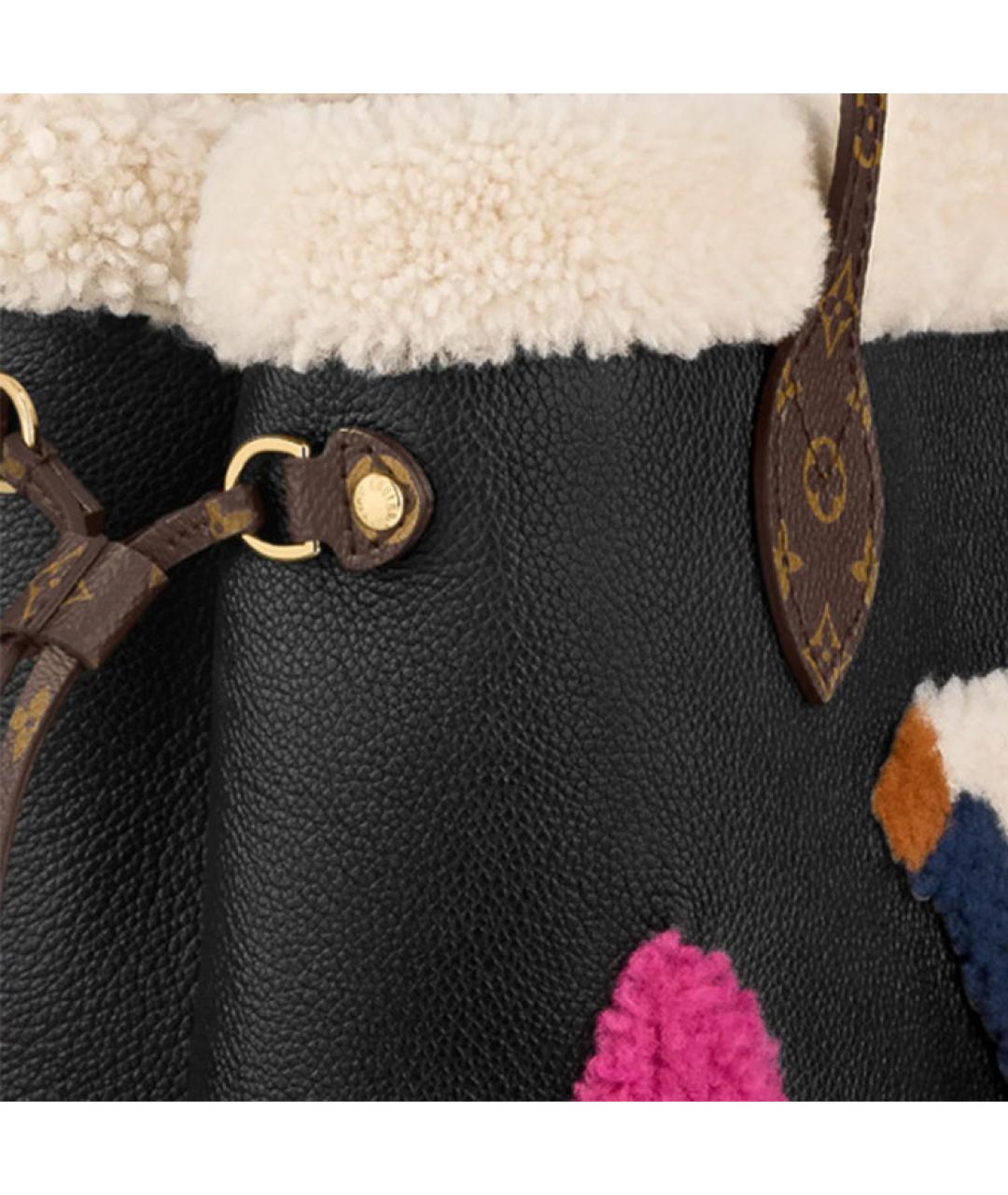 LOUIS VUITTON Черная сумка через плечо, фото 5