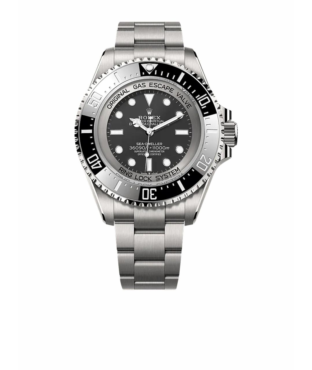 ROLEX Черные часы, фото 1