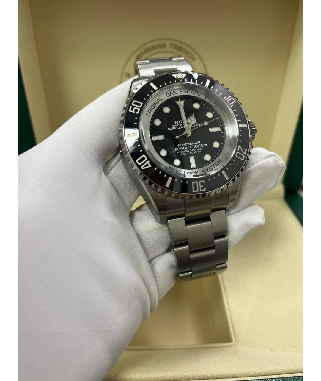 ROLEX Черные часы, фото 2