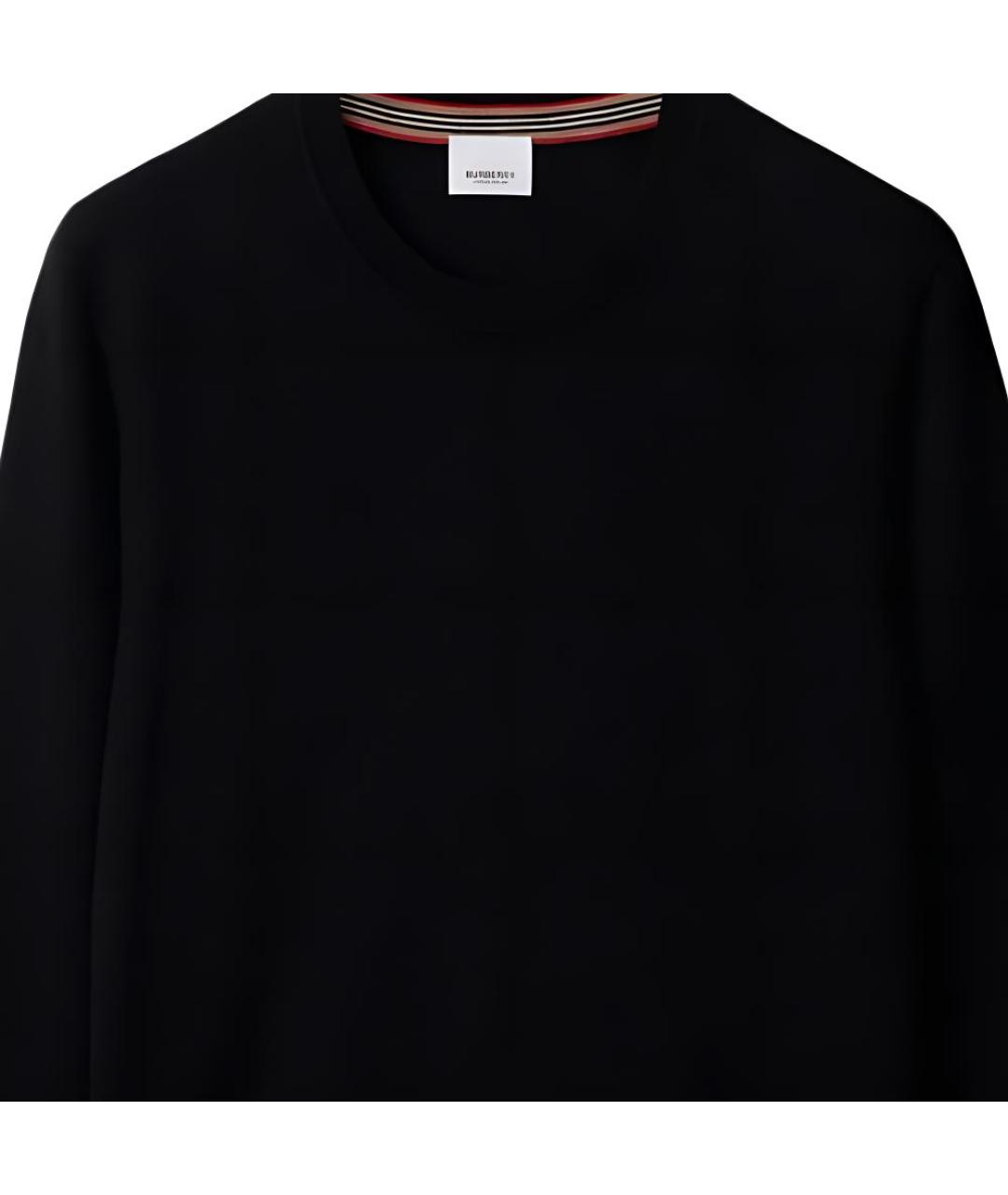 BURBERRY Черный джемпер / свитер, фото 3