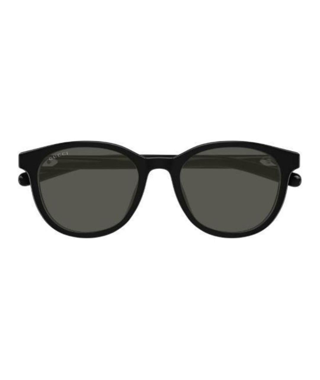 GUCCI Черные пластиковые солнцезащитные очки, фото 3
