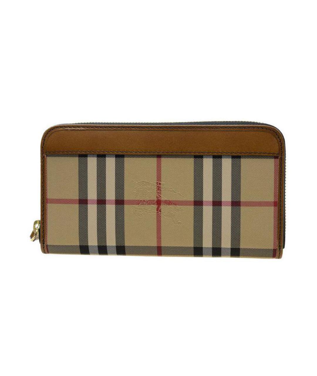 BURBERRY Коричневый кошелек, фото 1