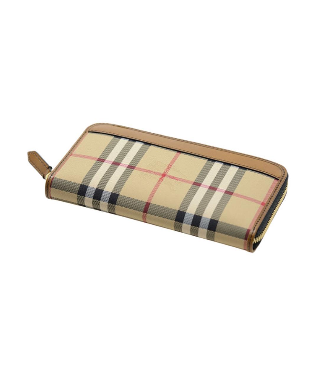 BURBERRY Коричневый кошелек, фото 4