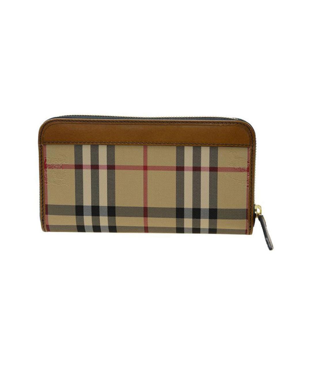 BURBERRY Коричневый кошелек, фото 3