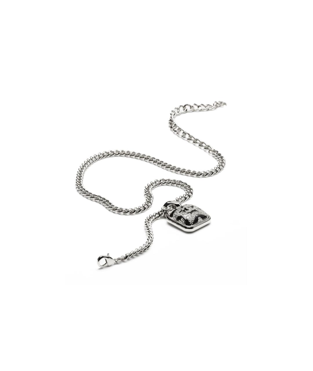 CHANEL Серебряная металлическая подвеска, фото 2
