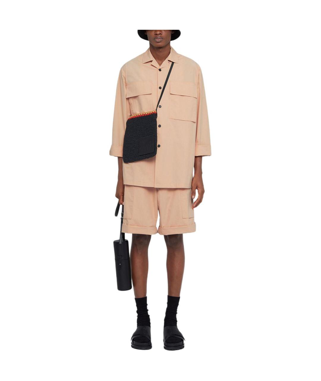 JIL SANDER Розовая кэжуал рубашка, фото 2