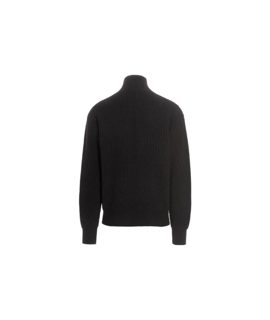 JIL SANDER Черный джемпер / свитер, фото 2