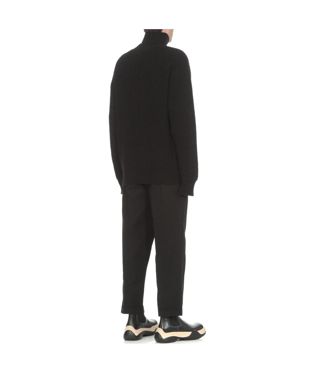 JIL SANDER Черный джемпер / свитер, фото 5