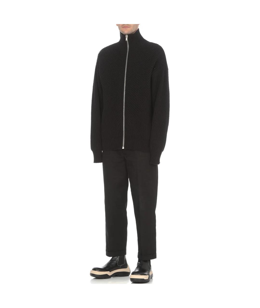 JIL SANDER Черный джемпер / свитер, фото 4