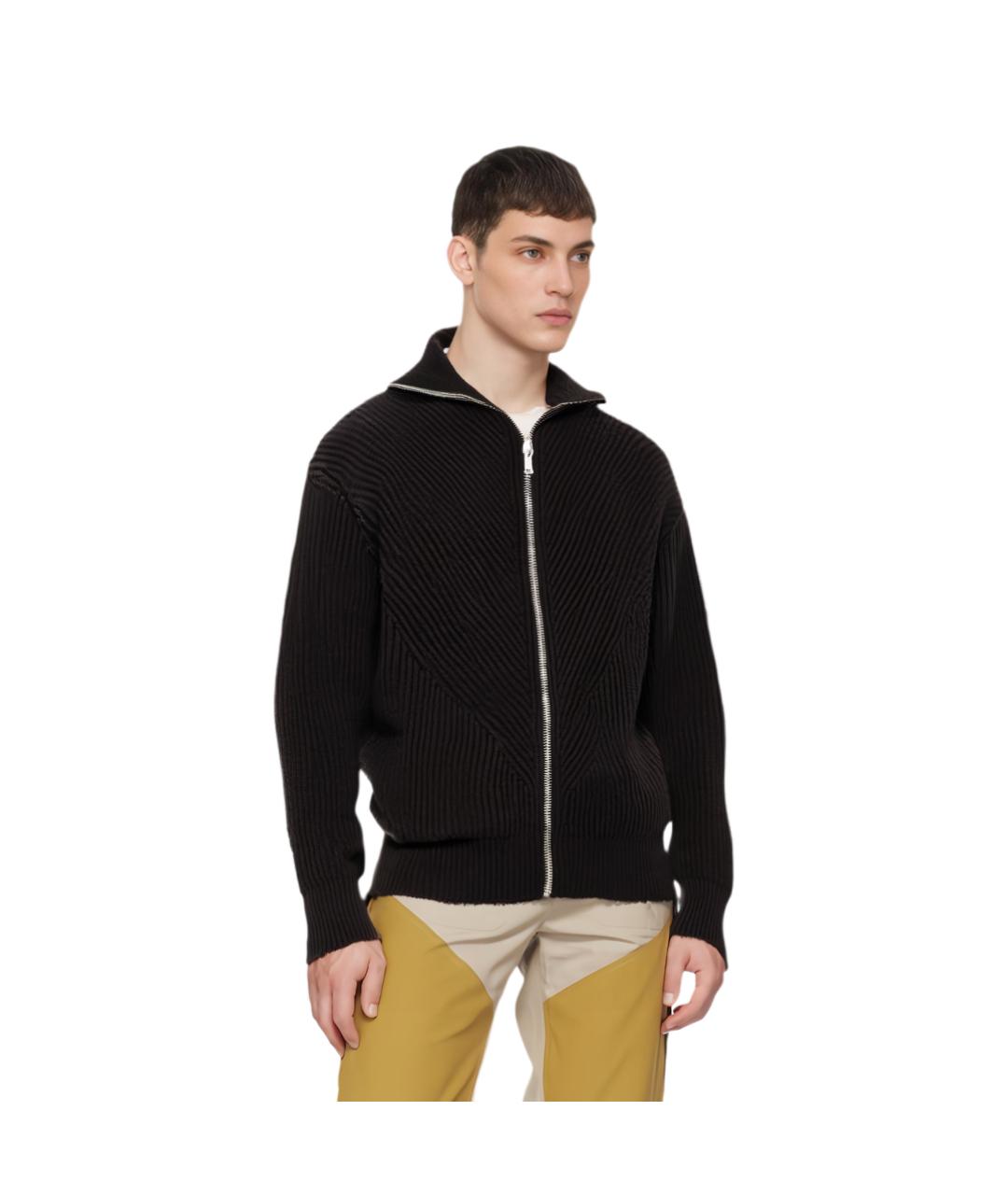 JIL SANDER Черный джемпер / свитер, фото 3