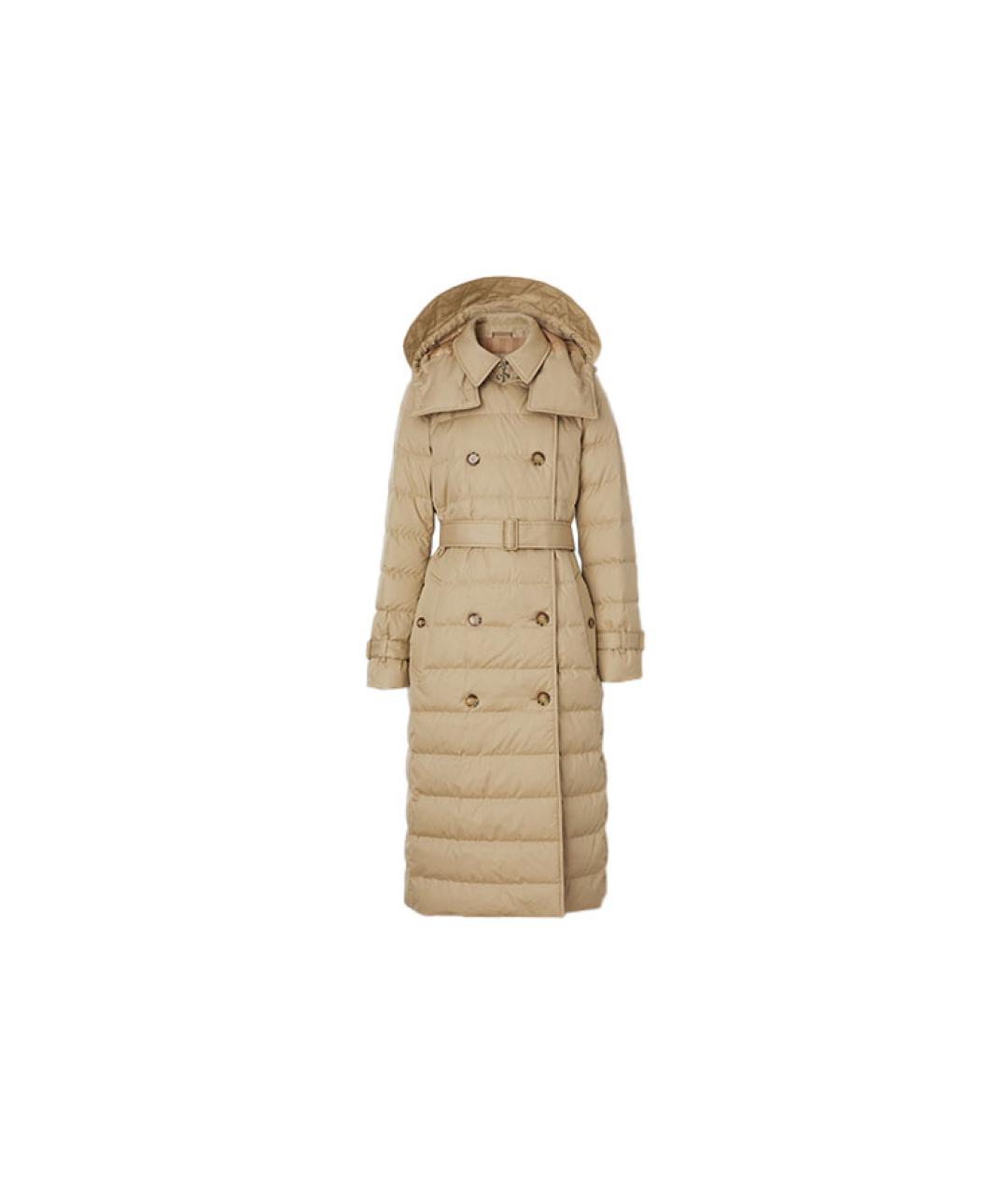 BURBERRY Бежевый пуховик, фото 1