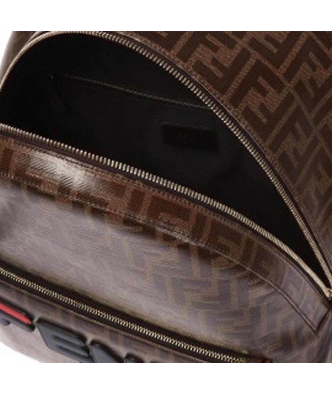 FENDI Коричневый рюкзак, фото 6
