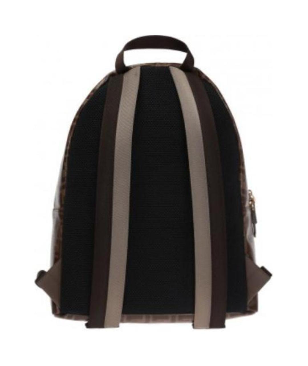 FENDI Коричневый рюкзак, фото 4