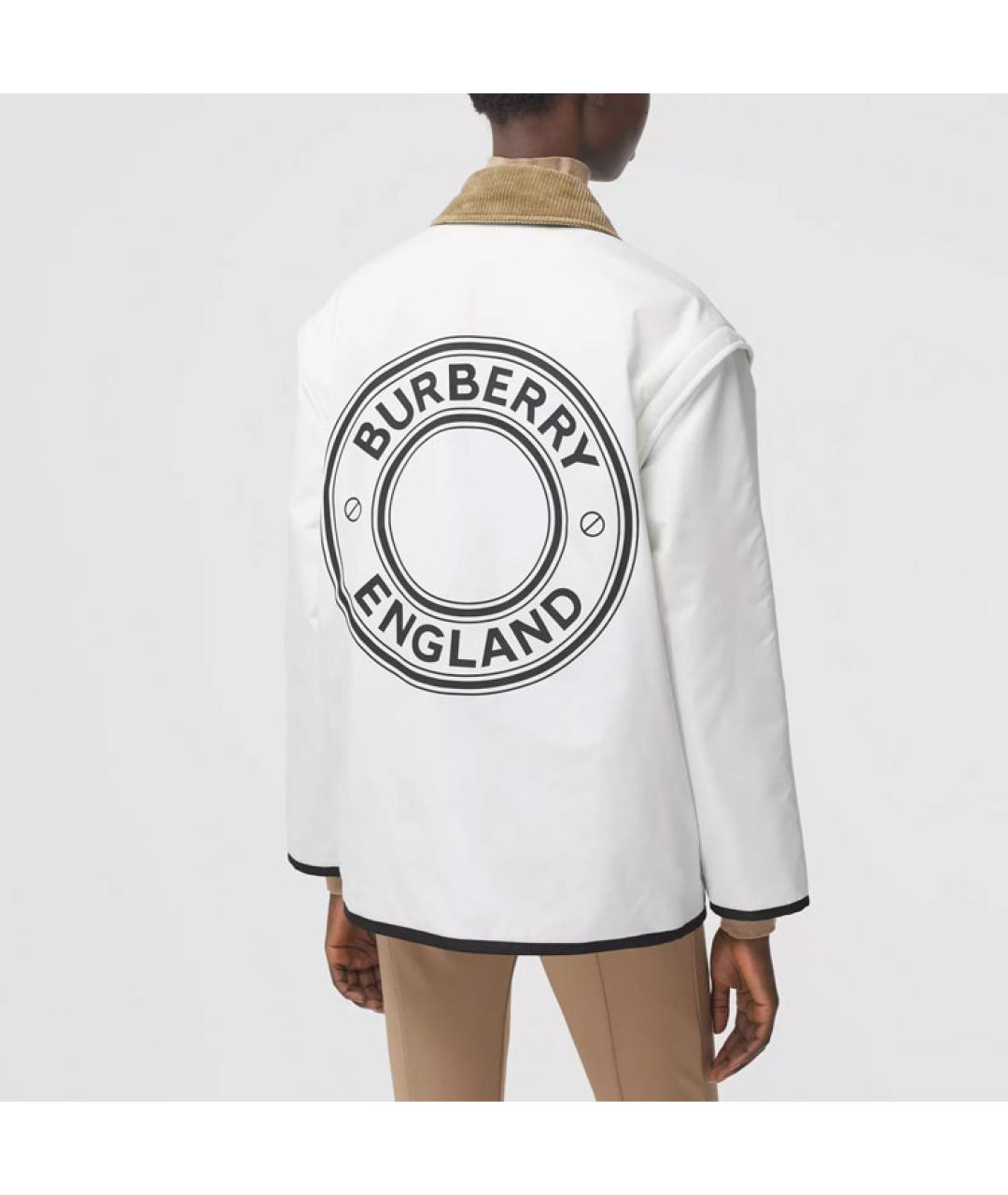 BURBERRY Белая куртка, фото 6