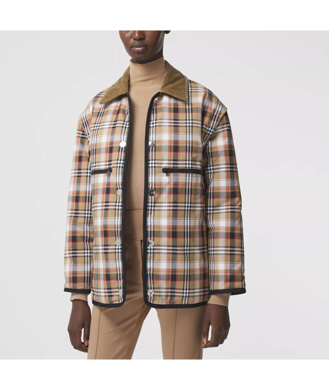 BURBERRY Белая куртка, фото 4