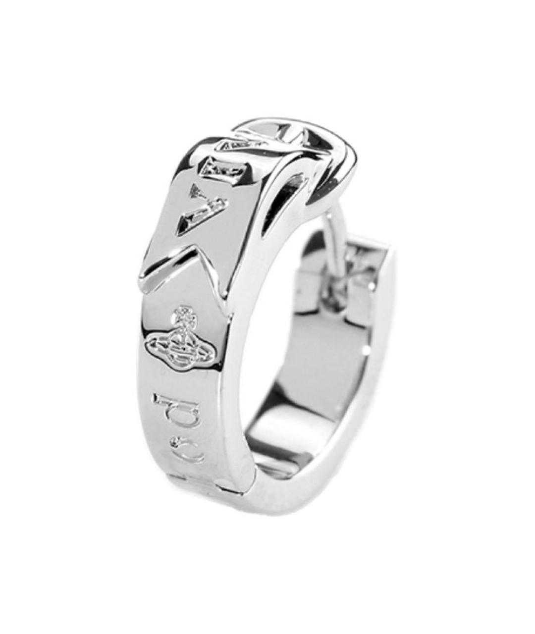 VIVIENNE WESTWOOD Серебряные латунные серьги, фото 1