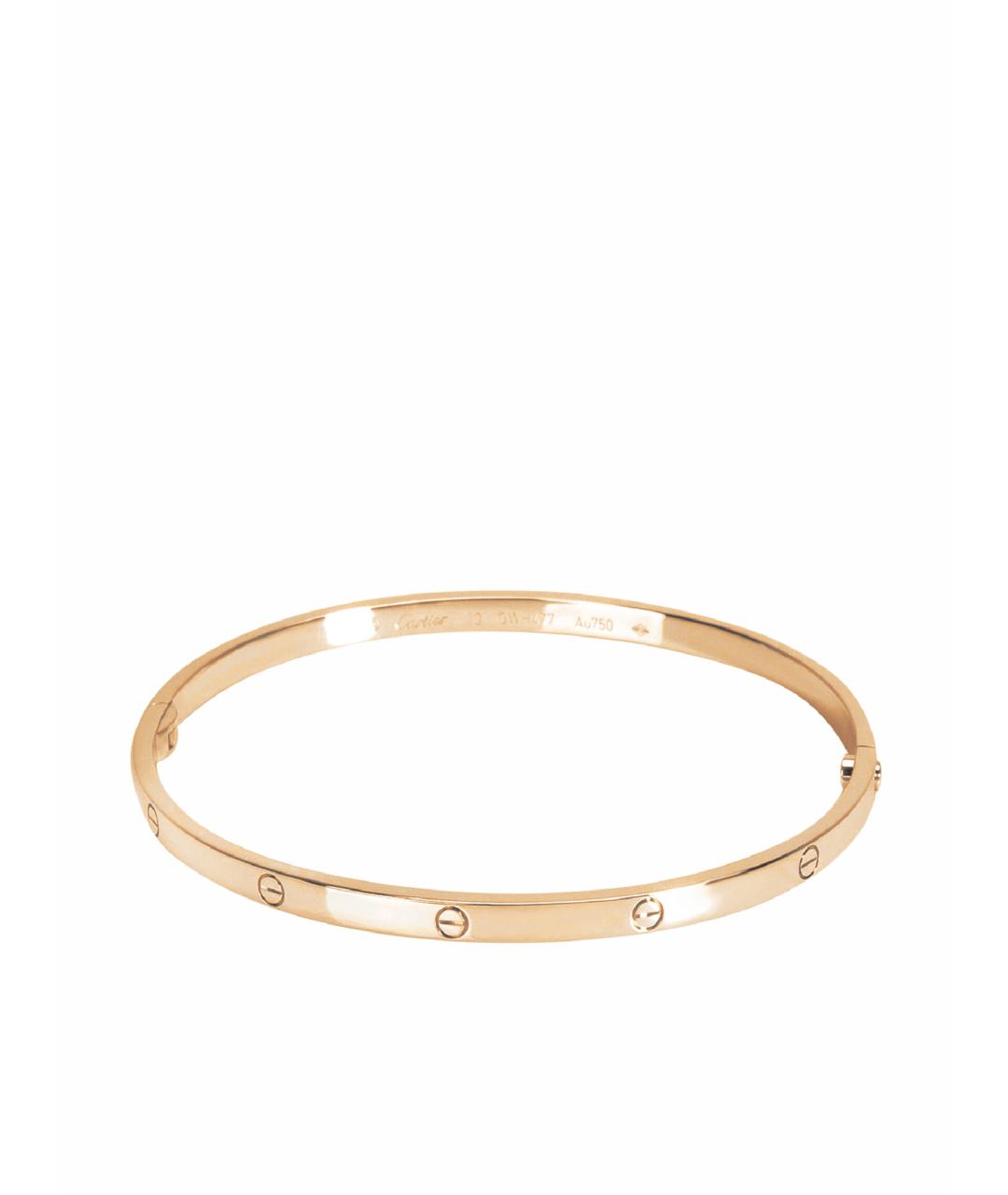 CARTIER Серебрянный браслет из белого золота, фото 7