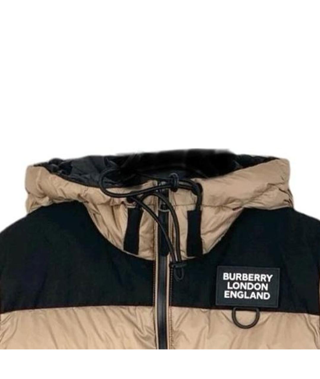 BURBERRY Бежевый пуховик, фото 4