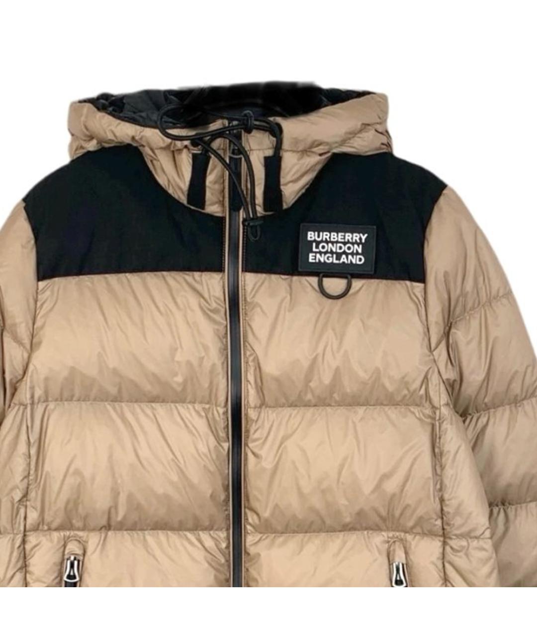 BURBERRY Бежевый пуховик, фото 3
