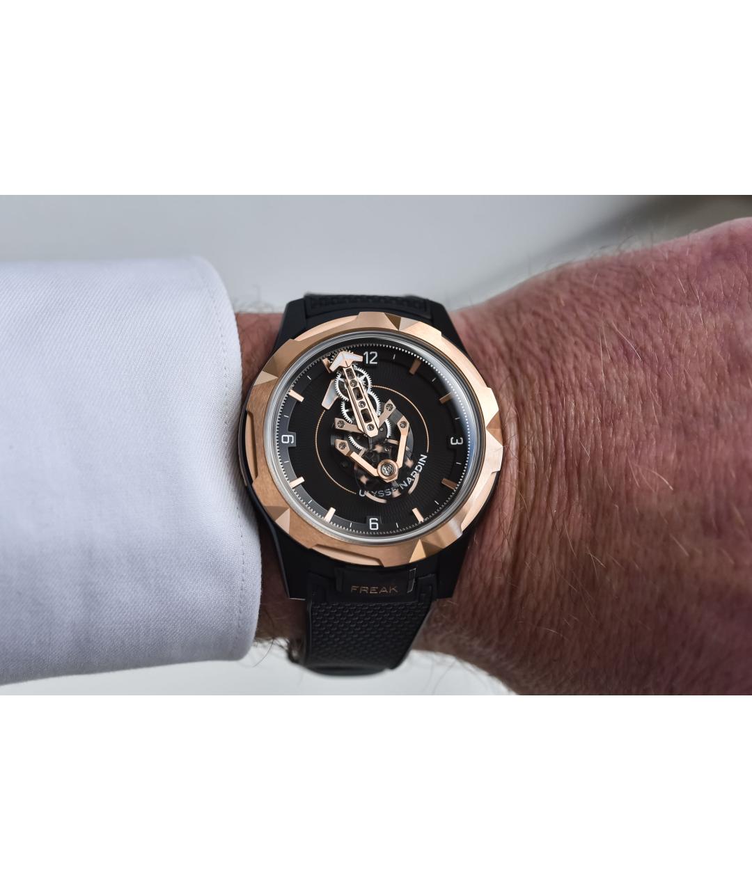 Ulysse Nardin Черные часы, фото 5