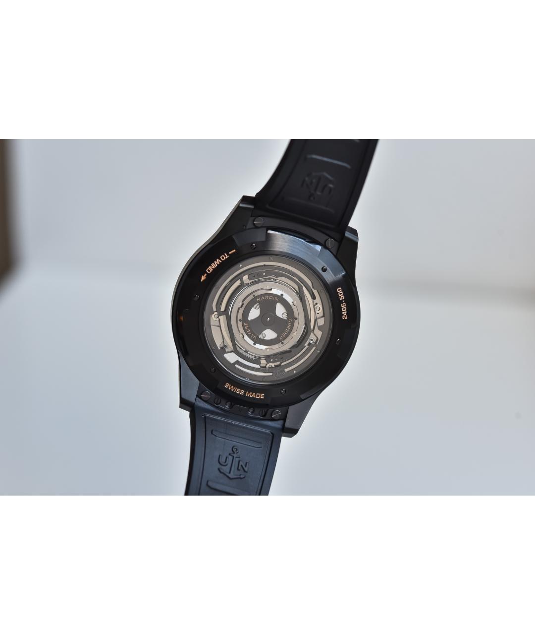 Ulysse Nardin Черные часы, фото 4