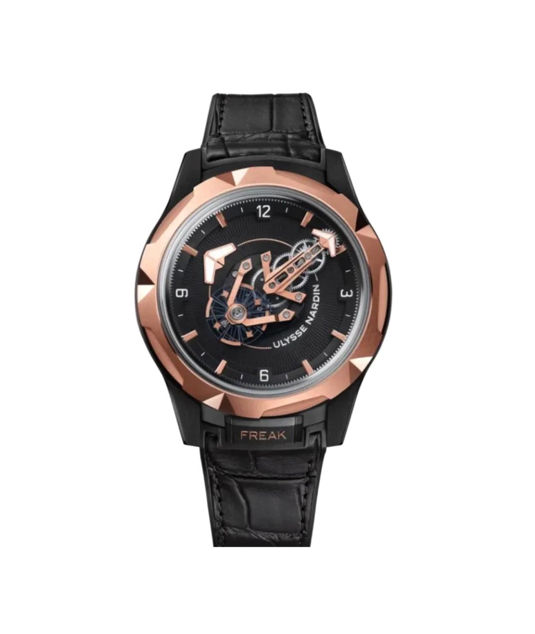 Ulysse Nardin Черные часы, фото 1