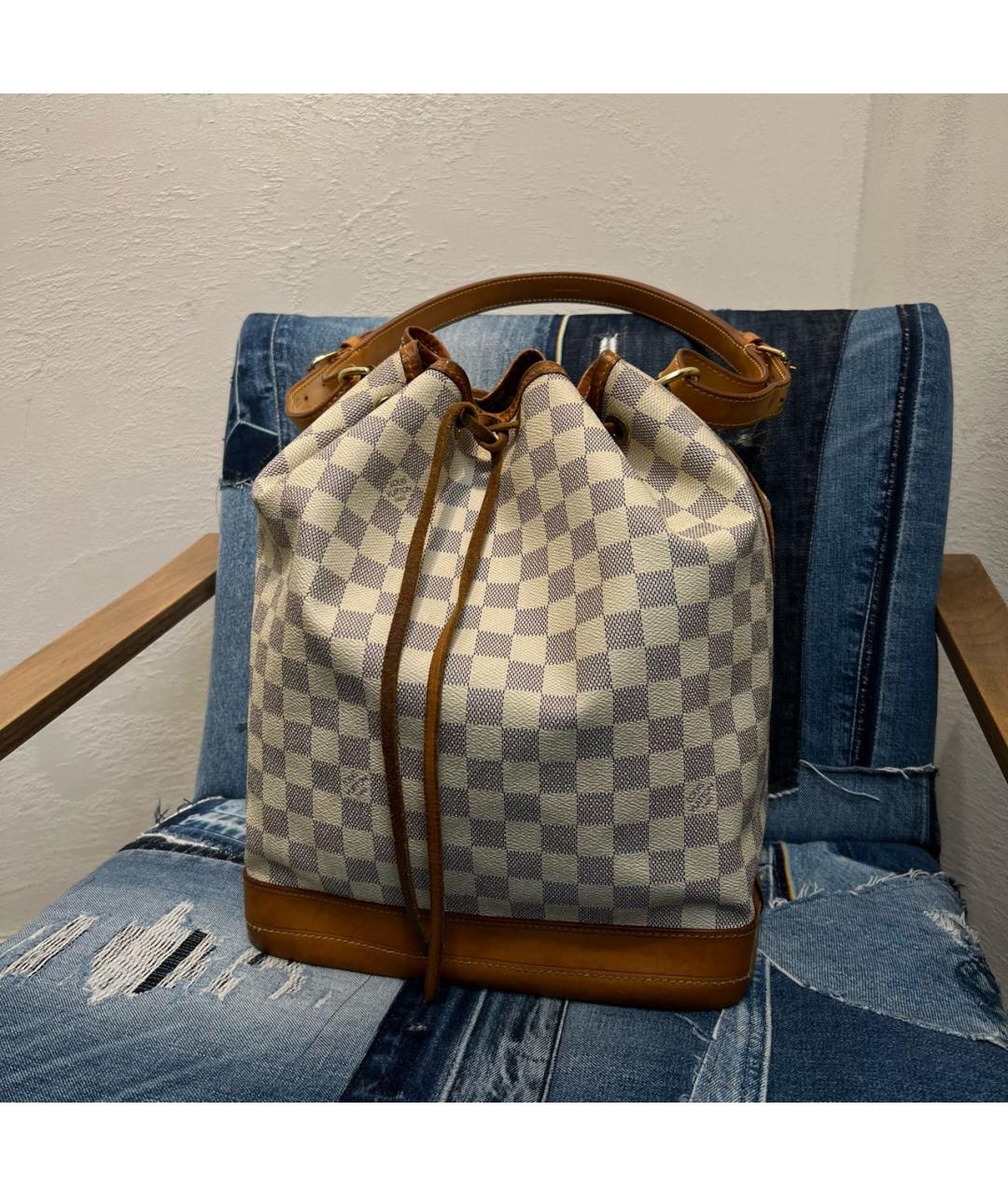 LOUIS VUITTON Белая сумка тоут, фото 9