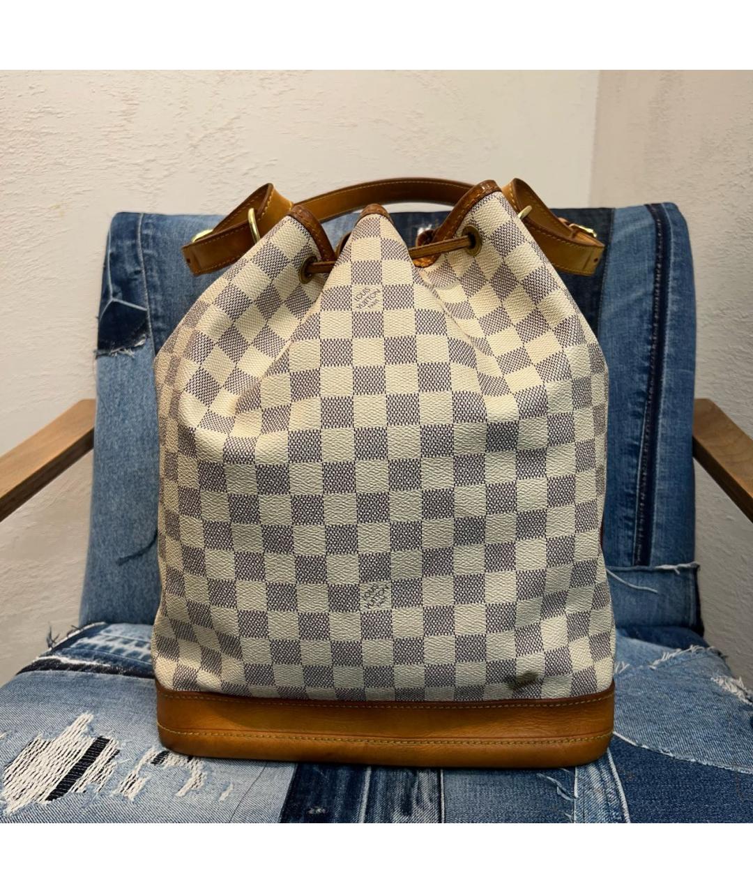 LOUIS VUITTON Белая сумка тоут, фото 2