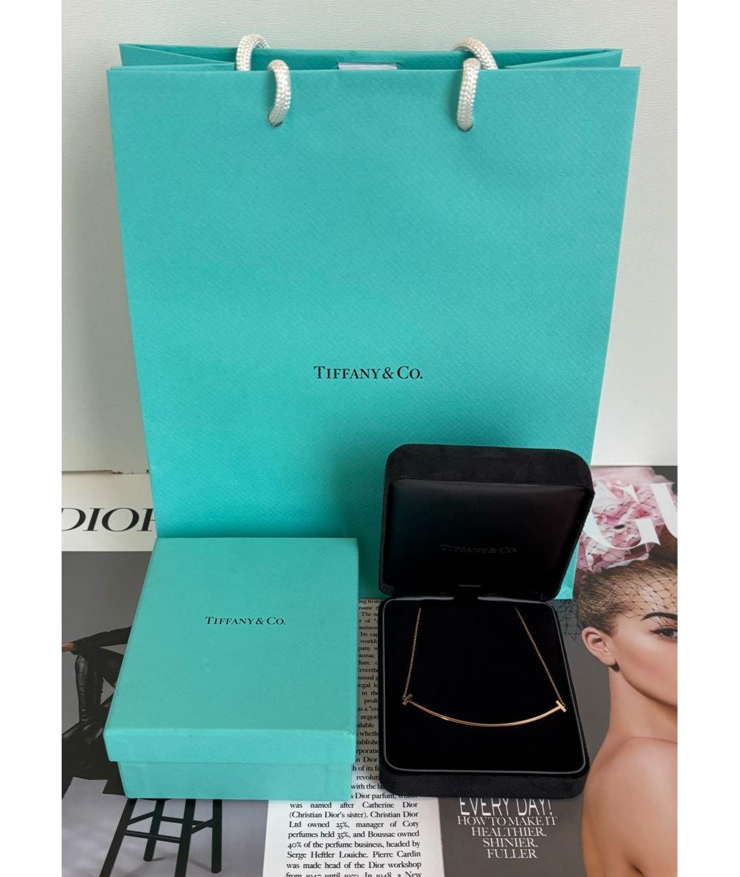 TIFFANY&CO Золотое колье из розового золота, фото 2