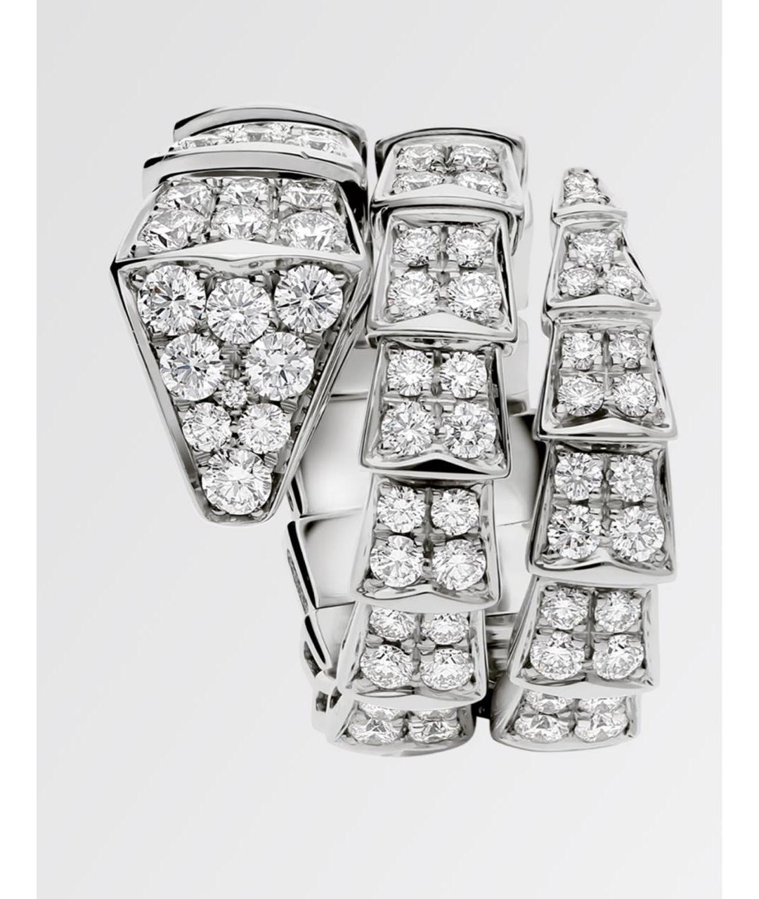 BVLGARI Кольцо из белого золота, фото 3