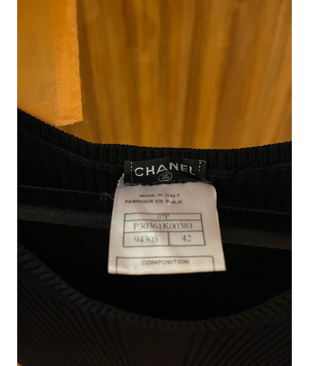 CHANEL PRE-OWNED Черное вискозное повседневное платье, фото 4