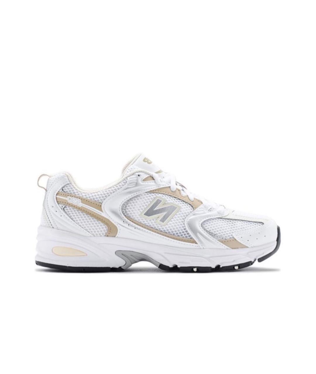 NEW BALANCE Белые текстильные кроссовки, фото 9