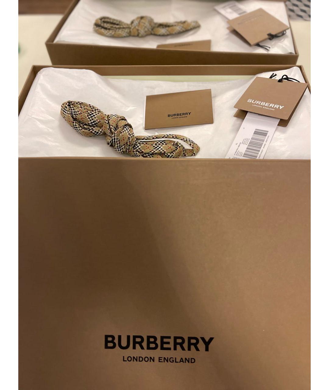 BURBERRY Белые кожаные кеды, фото 9