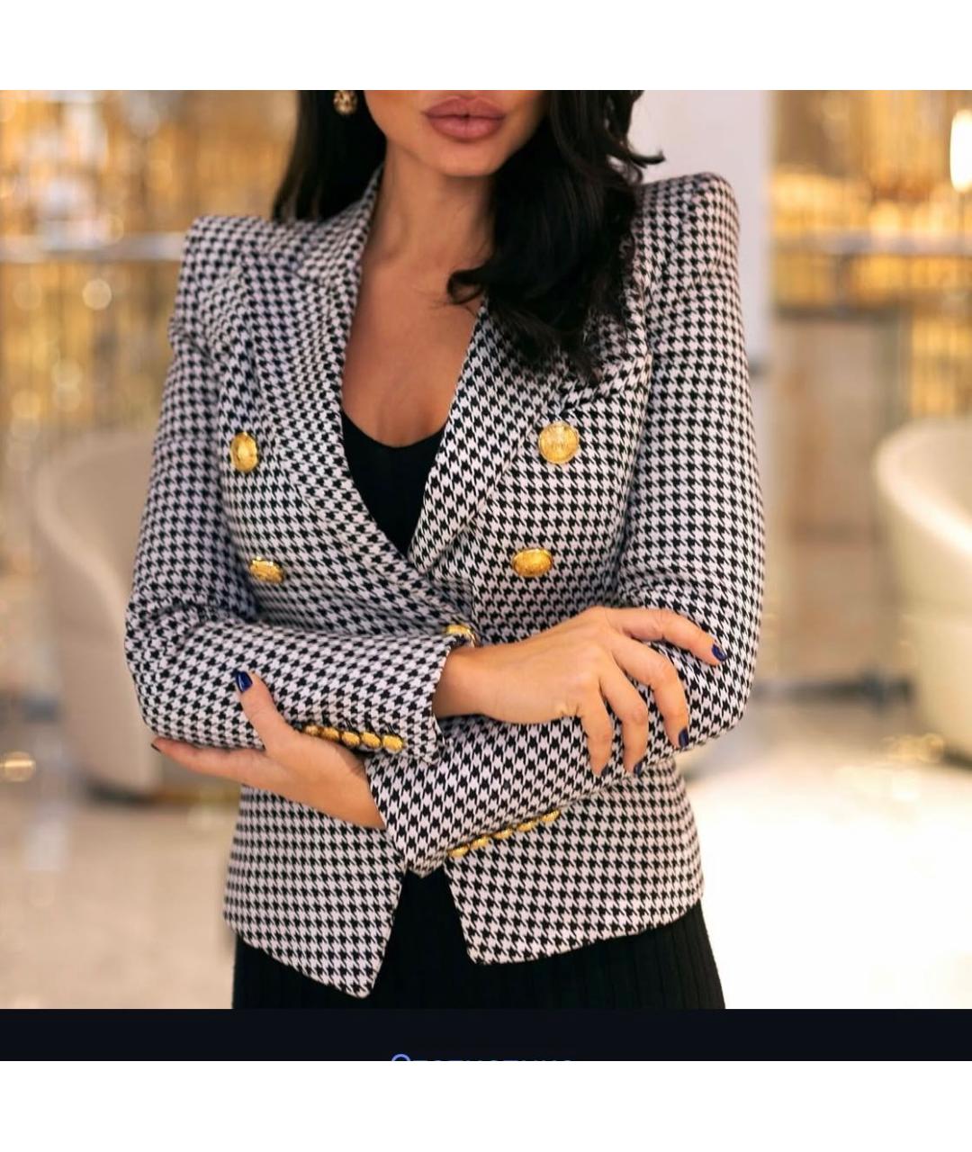 BALMAIN Черный хлопковый жакет/пиджак, фото 7