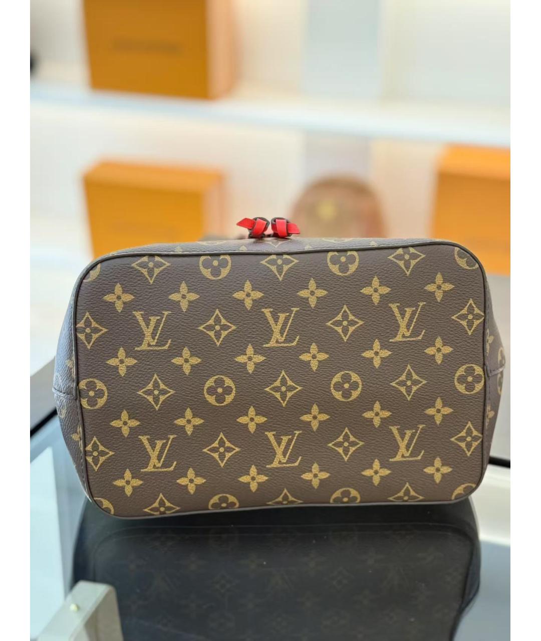 LOUIS VUITTON Коричневая сумка тоут, фото 5