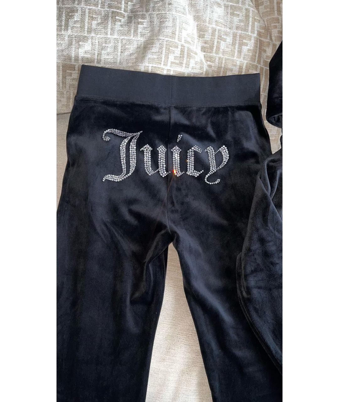 JUICY COUTURE Черный полиэстеровый спортивные костюмы, фото 3