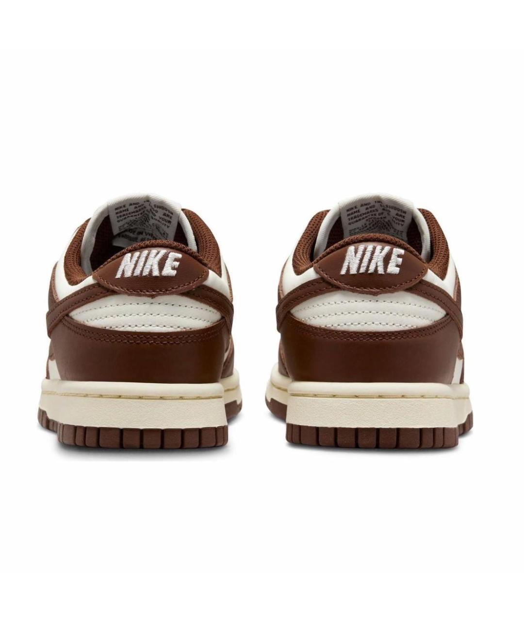 NIKE Коричневые кожаные кроссовки, фото 4