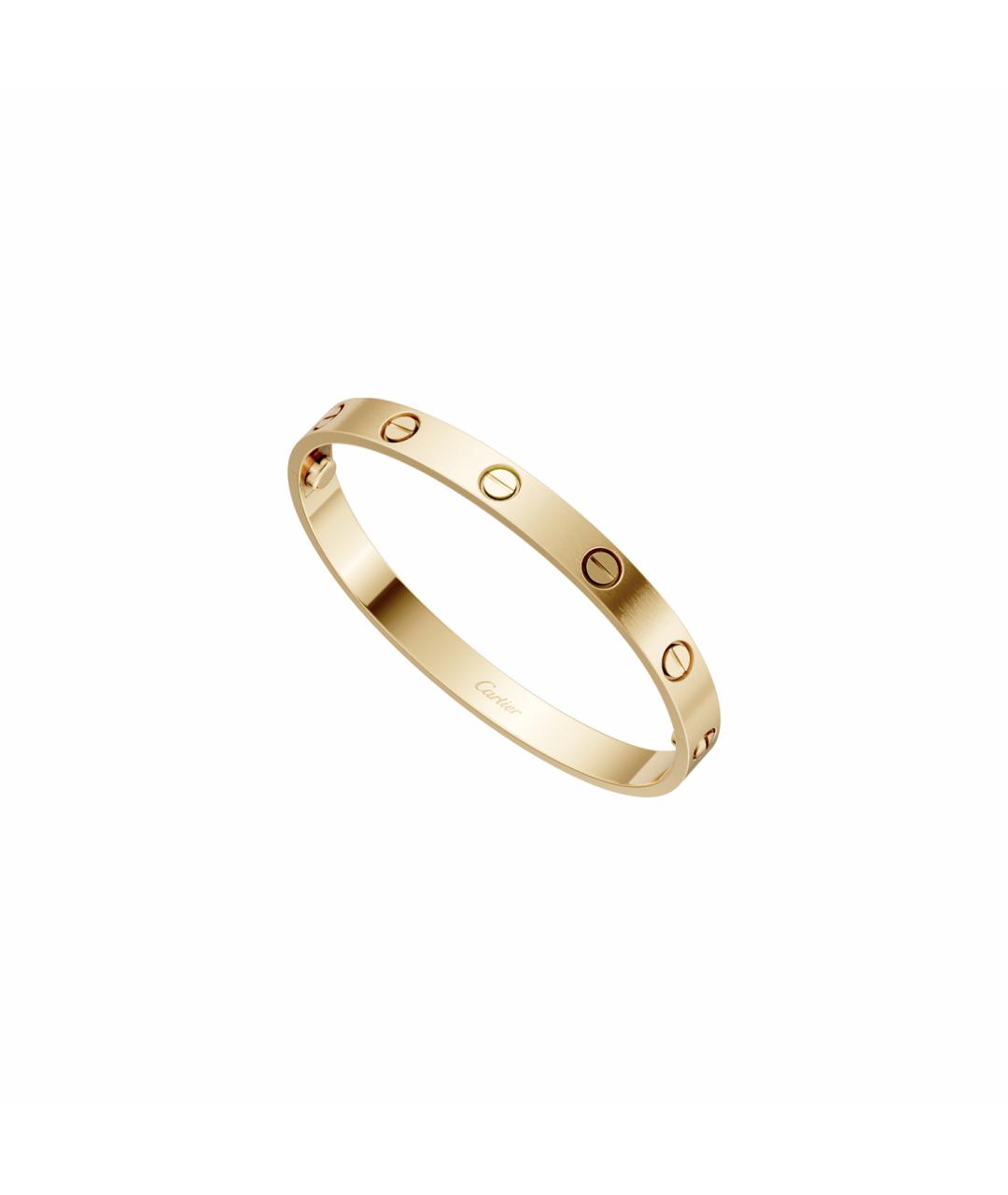 CARTIER Золотой браслет из желтого золота, фото 1