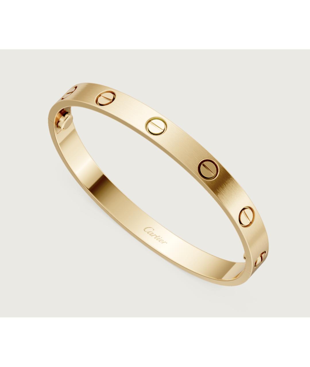 CARTIER Золотой браслет из желтого золота, фото 6